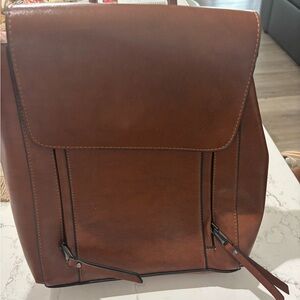 Chic Brown Women's Backpack